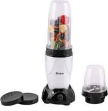 Briqre Splash | Smoothie Maker Blender For Kitchen | Shake Maker Nutribullet Blender Nutri Blender 500 Juicer Mixer Grinder 2 Jars, Black, White