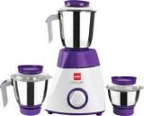 Cello Safari 750 Watt Mixer Grinder With 3 Jars Violet/White 750 Mixer Grinder