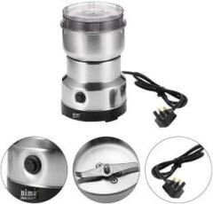 Credebs Mini Stainless Steel Coffee Spice Nuts Grains Bean Grinder Mixer 300 Juicer Mixer Grinder 1 Jar, Silver7