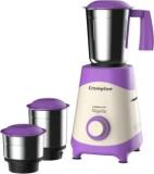 Crompton NIGELLA LIFE ESSENTIAL 5 YEAR WARRANTY 500 Mixer Grinder 3 Jars, Purple, White