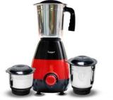 Fogger Electra Mini 500 Mixer Grinder 3 Jars, Red, Black