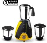 Fogger Morden Design Mixie Yellow Plus 600 Mixer Grinder 3 Jars, Yellow