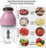 Fonalo Capsule Cutter Quatre Unique Blender System Design Mini Electric Food Processor Chopper, Mixer, 200 Juicer Mixer Grinder 1 Jar, Pink