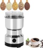 Fonalo Mini Stainless Steel Coffee Spice Nuts Grains Bean Grinder Mixer 150W 150 Juicer Mixer Grinder 1 Jar, Silver2 150 Juicer Mixer Grinder 1 Jar, Silver21