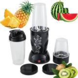 Gebet Nutri Blend 22000 RPM Bullet Mini Hand Blender ABS Altra Plastic Body Havy 500W Motor Capacity 500 Juicer Mixer Grinder 2 Jars, Black108