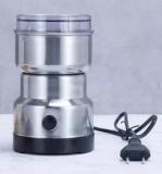 Ghoba By Mini Stainless Steel Coffee Spice Nuts Grains Bean Grinder Mixer 300W MINI 300 Juicer Mixer Grinder 1 Jar, Silver2