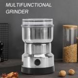 Ghoba By Nima Japan MB300 W, 24000 RPM Mini Stainless Steel Spice Nuts Grainder With Weight Compact Kitchen Design Electric Household Grinder WMB 300 Juicer Mixer Grinder 1 Jar, Silver381