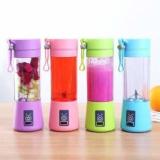 Goods And Fleet Portable Electric USB Juicer Maker Bottle Blender Grinder Mixer 6 Blades 380 Ml NA 250 Juicer 1 Jar, Multicolor