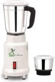 Green Home Lotto Opel Stainless Steel White 450 W 2 Jars 450 W Mixer Grinder