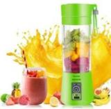 Guggu EOF_513K_ Portable Electric Fruit Juicer Maker/Blender USB Rechargeable Mini Juicer/ Work As Power Bank Also Pro Fruit Juicer 20 Juicer Mixer Grinder 1 Jar, Multicolor