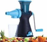 Halar Plastic Fruit And Vegetable Juicer With Steel Handle And Vacuum Locking System 0 Juicer 1 Jar, Multicolor