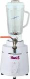 Hans BlendPro Tap 1200 Watts With 3 Ltr Jar Commercial Mixer/Blender Heavy Duty 1200 W Mixer Grinder 1 Jar, White