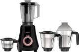 Havells GHFMGFHE100 Hydro 1000 W Mixer Grinder 4 Jars, Black