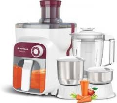 Havells JMG STILUS XL 4 JAR 500 Juicer Mixer Grinder 4 Jars, Burgundy