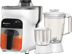 Havells Stilus 3 Jar 500 Juicer Mixer Grinder 3 Jars, White