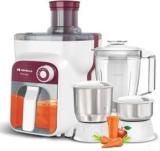 Havells Stilus XL 500 Juicer Mixer Grinder 4 Jars, Burgundy