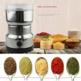 Hoome Grinder Multi Functional Electric Stainles Steel Herbs Spices Nuts Grain Grinder COFFEE Grinder Machine 180 Mixer Grinder 1 Jar, Silver S