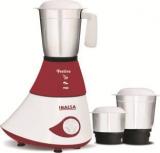 Inalsa Festiva 750 W Mixer Grinder 3 Jars, White, Maroon