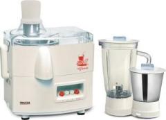 Inalsa Gloria 450 W Juicer Mixer Grinder 3 Jars, White