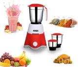 Jaia Stylie 550 Mixer Grinder 3 Jars, Red, White