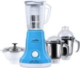 Kenstar STALLION PRO 750 W Mixer Grinder 4 Jars, Light Blue & White