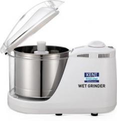 Kent 16079 WET GRINDER 150 Mixer Grinder 1 Jar, White