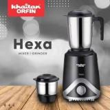 Khaitan Orfin KO 271 NA 500 Juicer Mixer Grinder 2 Jars, Black