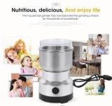 Kindlook Fashion By 0 By Mini Stainless Steel Coffee Spice Nuts Grains Bean Series Grinder Mixer 300W MINI 300 W 240 Mixer Grinder Total Jars 240 Juicer Mixer Grinder 1 Jar, Silver17