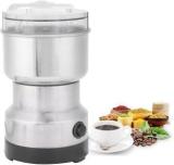 Kindlook Fashion By Japan 150 W, 22000 RPM Mini Stainless Steel Spice Nuts Grainder With Folding Jar Compact Kitchen Design Electric Household Grinder W 150 Juicer Mixer Grinder 1 Jar, Silver373