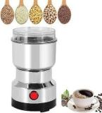 Kindlook Fashion By Nima Japan 200 W, 24000 RPM Mini Stainless Steel Spice Nuts Grainder With Folding Jar Compact Kitchen Design Electric Household Grinder 200 Juicer Mixer Grinder 1 Jar, Silver670