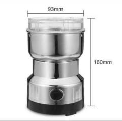 Kindlook Fashion by nima Japan Multi function Food Grinder Household Electric Cereals Grinder MINI 150W 150 Mixer Grinder 240 Juicer Mixer Grinder 1 Jar, Silver 11