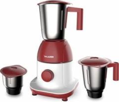 Lazer DIVA MAX 750 Mixer Grinder 3 Jars, White With Wine Red