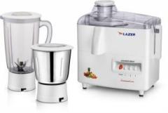 Lazer Sensation. 500 Juicer Mixer Grinder 2 Jars, White