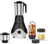 Lifelong LLMG39 500 Mixer Grinder 4 Jars, Black