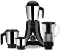 Longway Orion 900 Juicer Mixer Grinder 4 Jars, Black, Silver