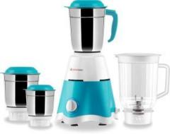 Longway SUPER DLX 750 W Mixer Grinder 4 Jars, White && Green