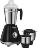 Maharaja Whiteline 1..2..3 Mixer Grinder MX 194 500 Mixer Grinder 3 Jars, Black