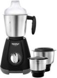 Maharaja Whiteline 1..2..3.. MIXER GRINDER / MX 194 MX194 500 Mixer Grinder 3 Jars, Black