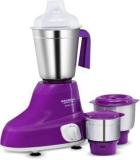 Maharaja Whiteline By Maharaja Whiteline STELLAR 500 W Mixer Grinder 3 Jars, Violet