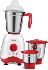 Maharaja Whiteline Convenio mx 162 MX 162 500 W Mixer Grinder 3 Jars, White and Red