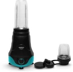 Maharaja Whiteline Easyblend MX 257 300 Juicer Mixer Grinder 2 Jars, Black, Turquoise Blue