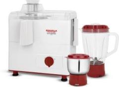 Maharaja Whiteline Gala Happiness_ JX1 163 450 W Juicer Mixer Grinder 2 Jars, Multicolor