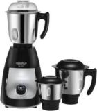 Maharaja Whiteline Joy Turbo HD MX 213 1000 W Mixer Grinder 3 Jars, Black And Grey