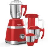 Maharaja Whiteline MX 222 Ultramax Elite 800 W Mixer Grinder 4 Jars, Red, Silver