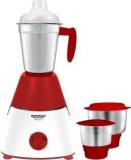 Maharaja Whiteline MX 223 _ Infinimax Classic 550 W Mixer Grinder 3 Jars, Red, White