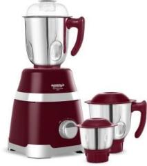 Maharaja Whiteline MX 232 Ultramax Plus 800 W Mixer Grinder 3 Jars, Burgundy