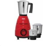 Maharaja Whiteline MX 245 MIXTRON CLASSIC 500 Mixer Grinder 3 Jars, Red