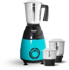 Maharaja Whiteline NEO PLUS / MX 199 500 Mixer Grinder 3 Jars, Turquise Blue and Black