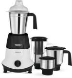 Maharaja Whiteline Odacio Elite MX 278 750 W Mixer Grinder 4 Jars, White, Black