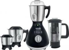 Maharaja Whiteline POWERCLICK + 750 W Mixer Grinder 4 Jars, Black